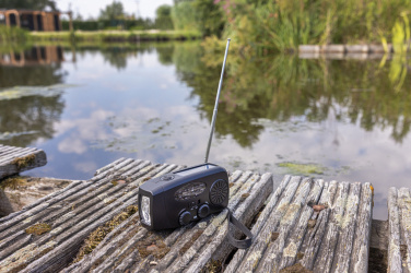 Logotrade presentreklam bild: RescueWave RCS nödradio i återvunnen plast